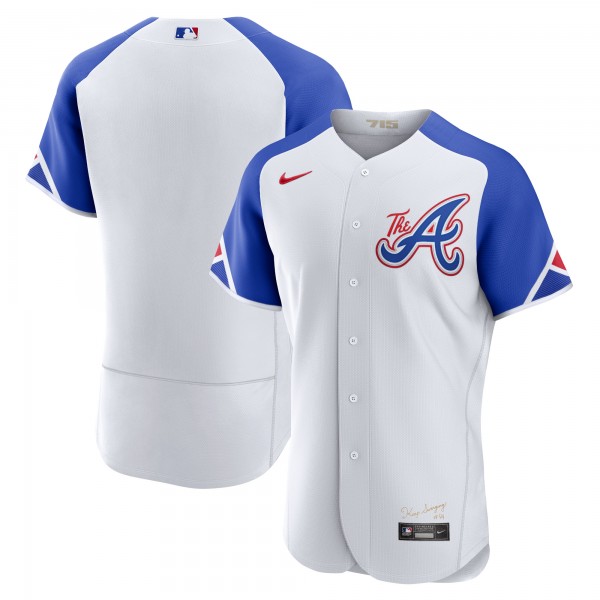  Atlanta Braves Nike 2023 City Connect Authentic Jersey - White