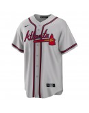 Ronald Acuna Jr. Atlanta Braves Nike Road Replica Player Name Jersey - Gray