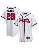 Matt Olson Atlanta Braves Nike Home Replica Player Jersey - White