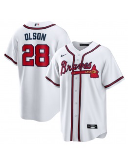 Matt Olson Atlanta Braves Nike Home Replica Player Jersey - White