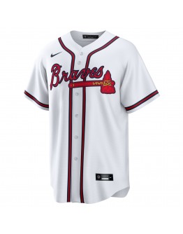 Ozzie Albies Atlanta Braves Nike Home Replica Player Name Jersey - White