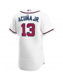 Ronald Acuna Jr. Atlanta Braves Nike Home Authentic Player Jersey - White