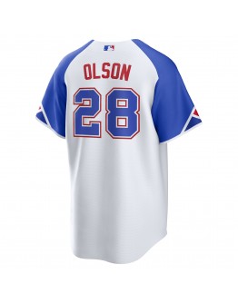 Matt Olson Atlanta Braves Nike 2023 City Connect Replica Player Jersey - White