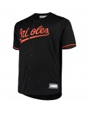 Baltimore Orioles Big & Tall Replica Alternate Team Jersey - Black