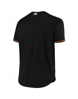 Baltimore Orioles Big & Tall Replica Alternate Team Jersey - Black