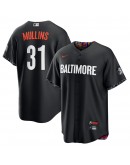 Cedric Mullins Baltimore Orioles Nike 2023 City Connect Replica Player Jersey - Black