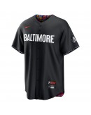 Cedric Mullins Baltimore Orioles Nike 2023 City Connect Replica Player Jersey - Black