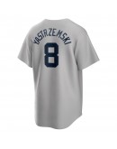 Carl Yastrzemski Boston Red Sox Nike Road Cooperstown Collection Player Jersey - Gray