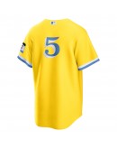 Enrique Hernandez Boston Red Sox Nike City Connect Replica Player Jersey - Gold/Light Blue