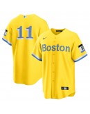 Rafael Devers Boston Red Sox Nike City Connect Replica Player Jersey - Gold/Light Blue