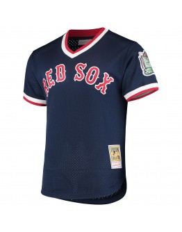 Pedro Martinez Boston Red Sox Mitchell & Ness 1999 Cooperstown Collection Mesh Batting Practice Jersey - Navy