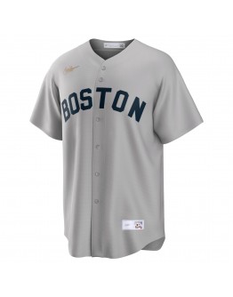 Carl Yastrzemski Boston Red Sox Nike Road Cooperstown Collection Player Jersey - Gray