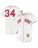 David Ortiz Boston Red Sox Mitchell & Ness 2004 Cooperstown Collection Home Authentic Jersey - White