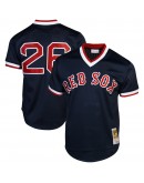 Mitchell & Ness Wade Boggs Boston Red Sox 1992 Authentic Cooperstown Collection Batting Practice Jersey - Navy Blue