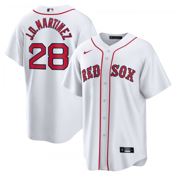 J.D. Martinez Boston Red Sox Nike Home Replica Player Name Jersey - White