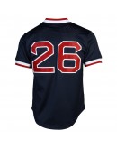 Mitchell & Ness Wade Boggs Boston Red Sox 1992 Authentic Cooperstown Collection Batting Practice Jersey - Navy Blue