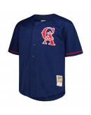 Bo Jackson California Angels Mitchell & Ness Big & Tall Cooperstown Collection Batting Practice Replica Jersey - Navy