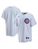 Chicago Cubs Nike Home Blank Replica Jersey - White