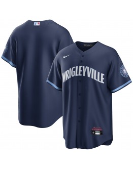 Chicago Cubs Nike City Connect Replica Jersey - Navy