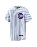 Chicago Cubs Nike Home Blank Replica Jersey - White