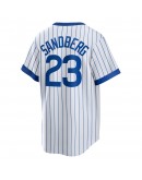 Ryne Sandberg Chicago Cubs Nike Home Cooperstown Collection Player Jersey - White