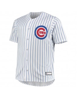 Chicago Cubs Big & Tall Home Replica Team Jersey - White/Royal