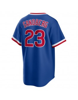 Ryne Sandberg Chicago Cubs Nike Road Cooperstown Collection Player Jersey - Royal