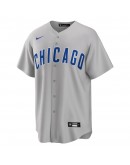 Chicago Cubs Nike Road Replica Team Jersey - Gray