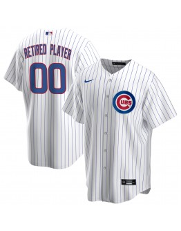 Chicago Cubs Nike Home Pick-A-Player Retired Roster Replica Jersey - White