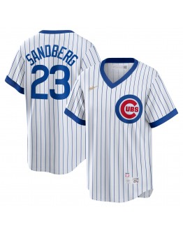 Ryne Sandberg Chicago Cubs Nike Home Cooperstown Collection Player Jersey - White