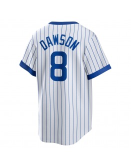 Andre Dawson Chicago Cubs Nike Home Cooperstown Collection Player Jersey - White