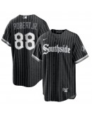 Luis Robert Chicago White Sox Nike City Connect Replica Player Jersey - Black