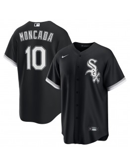 Yoan Moncada Chicago White Sox Nike Alternate Replica Player Name Jersey - Black