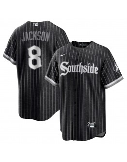 Bo Jackson Chicago White Sox Nike City Connect Replica Player Jersey - Black