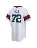 Carlton Fisk Chicago White Sox Nike Home Cooperstown Collection Team Player Jersey - White