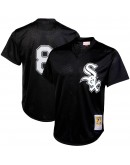 Bo Jackson Chicago White Sox Mitchell & Ness Cooperstown Collection Big & Tall Mesh Batting Practice Jersey - Black