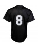 Bo Jackson Chicago White Sox Mitchell & Ness Cooperstown Collection Big & Tall Mesh Batting Practice Jersey - Black