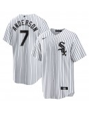 Tim Anderson Chicago White Sox Nike Home Replica Player Jersey - White/Black