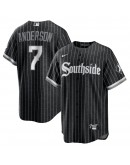 Tim Anderson Chicago White Sox Nike City Connect Replica Player Jersey - Black