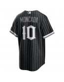 Yoan Moncada Chicago White Sox Nike City Connect Replica Player Jersey - Black