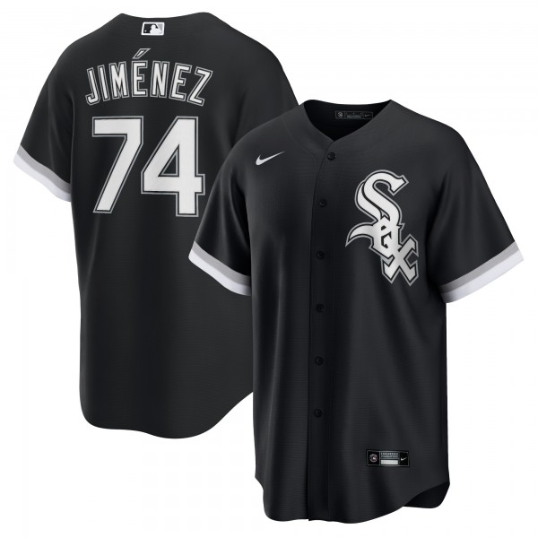 Eloy Jimenez Chicago White Sox Nike Alternate Replica Player Name Jersey - Black