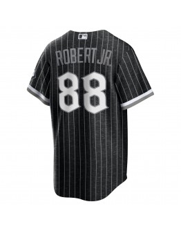 Luis Robert Chicago White Sox Nike City Connect Replica Player Jersey - Black