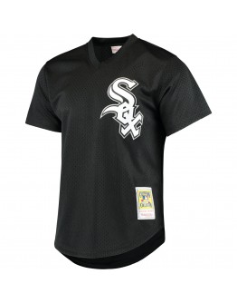 Frank Thomas Chicago White Sox Mitchell & Ness Cooperstown Mesh Batting Practice Jersey - Black