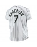 Tim Anderson Chicago White Sox Big & Tall Replica Player Jersey - White