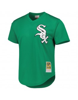 Frank Thomas Chicago White Sox Mitchell & Ness Cooperstown Collection Authentic St. Patrick's Day 1996 Batting Practice Jersey - Green