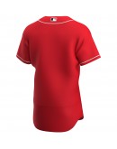 Cincinnati Reds Nike Alternate Authentic Team Logo Jersey - Scarlet