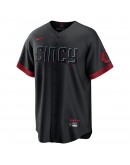 Joe Morgan Cincinnati Reds Nike 2023 City Connect Replica Player Jersey - Black