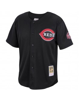 Ken Griffey Jr. Cincinnati Reds Mitchell & Ness Cooperstown Collection Batting Practice Jersey - Black