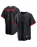 Ken Griffey Jr. Cincinnati Reds Nike 2023 City Connect Replica Player Jersey - Black