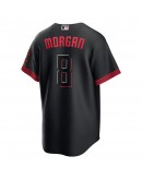 Joe Morgan Cincinnati Reds Nike 2023 City Connect Replica Player Jersey - Black